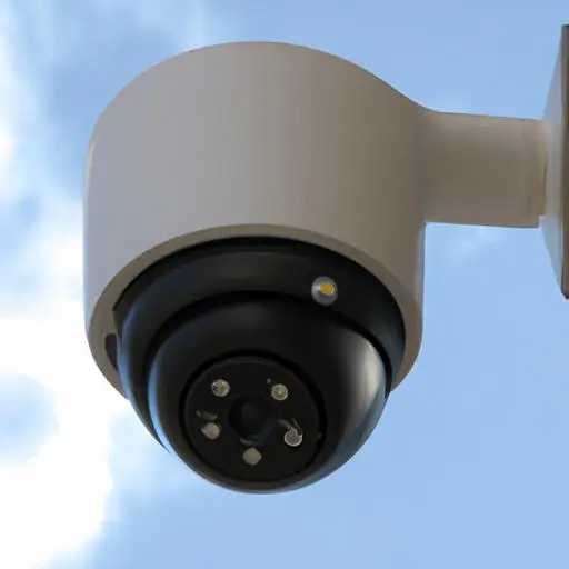 Một chiếc camera an ninh không dây hiện đại