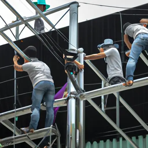 Đội ngũ kỹ thuật viên chuyên nghiệp lắp đặt hệ thống camera giám sát hiện đại tại quận 10.