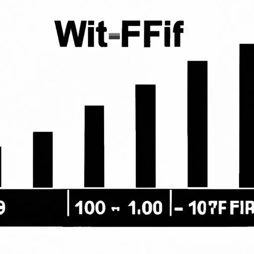 Một đồng hồ đo tín hiệu wifi hiển thị các vạch tín hiệu mạnh.
