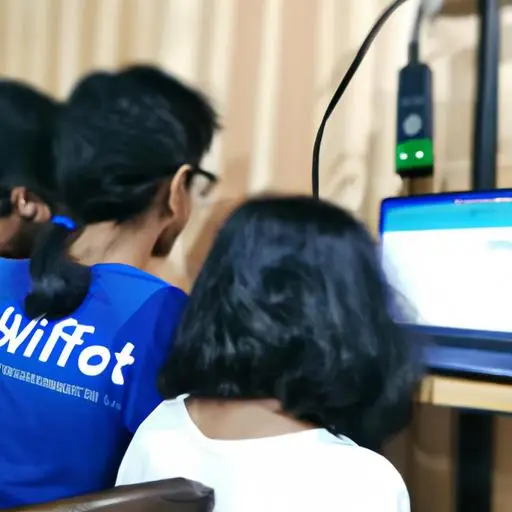 Hình ảnh gia đình tận hưởng tốc độ internet nhanh và ổn định với Home Wifi Viettel