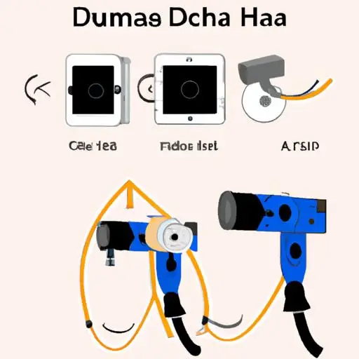 Hình ảnh minh họa quá trình lắp đặt camera Dahua từng bước, bao gồm gắn kết, kết nối cáp và cấu hình.