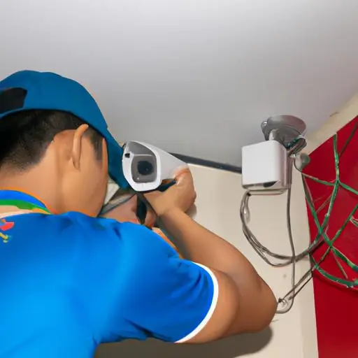 Kỹ thuật viên chuyên nghiệp lắp đặt camera an ninh tại TP.HCM