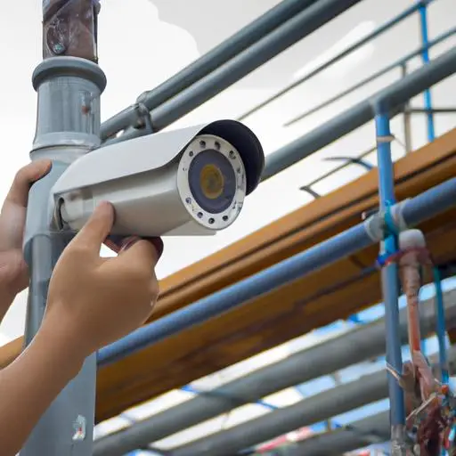 Quá trình lắp đặt camera giám sát cho công trình