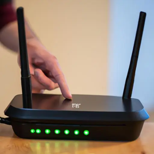 Người dùng cài đặt router wifi tại nhà