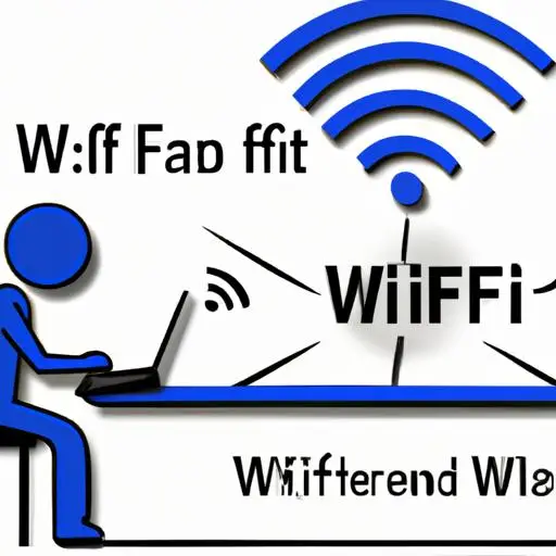 Một người đang khắc phục sự cố kết nối wifi trên một laptop.