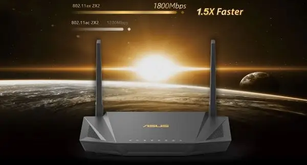 Lắp đặt wifi, lắp đặt camera wifi chính hãng tại tphcm: ASUS RT-AX56U – Bộ định tuyến Wifi 6 với tốc độ AX1800