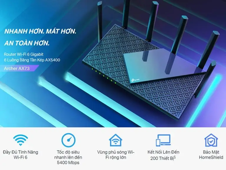 Ax73: Router Wi-Fi 6 Gigabit AX5400 – Archer AX73
