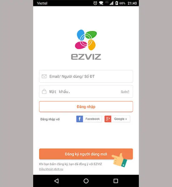 Cách Kết Nối điện Thoại Với Camera Ezviz