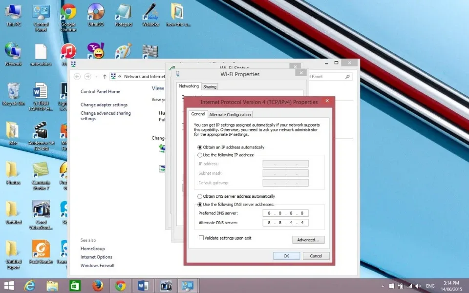 Thay đổi DNS trên máy tính Windows 10 để cải thiện tốc độ tải về