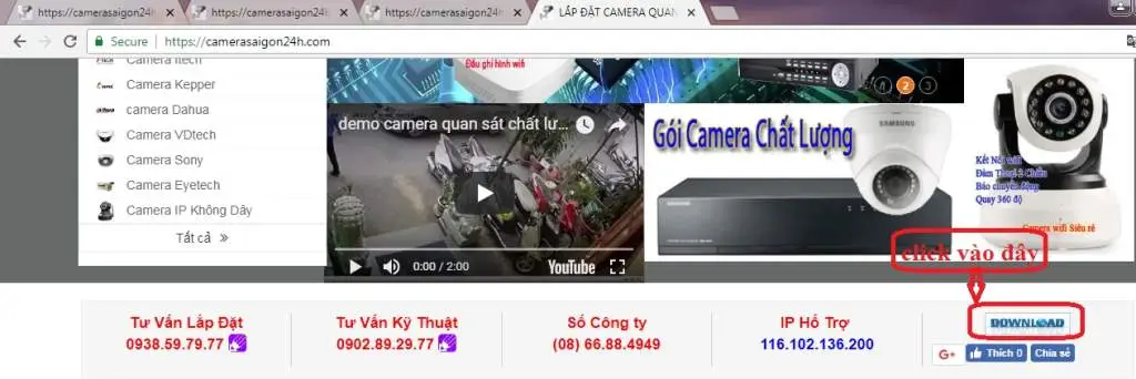 Hướng dẫn camera quan sát trên máy tính