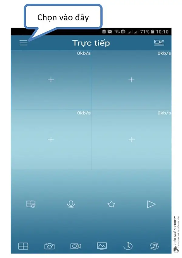 Cài đặt Camera Kbvision Trên điện Thoại