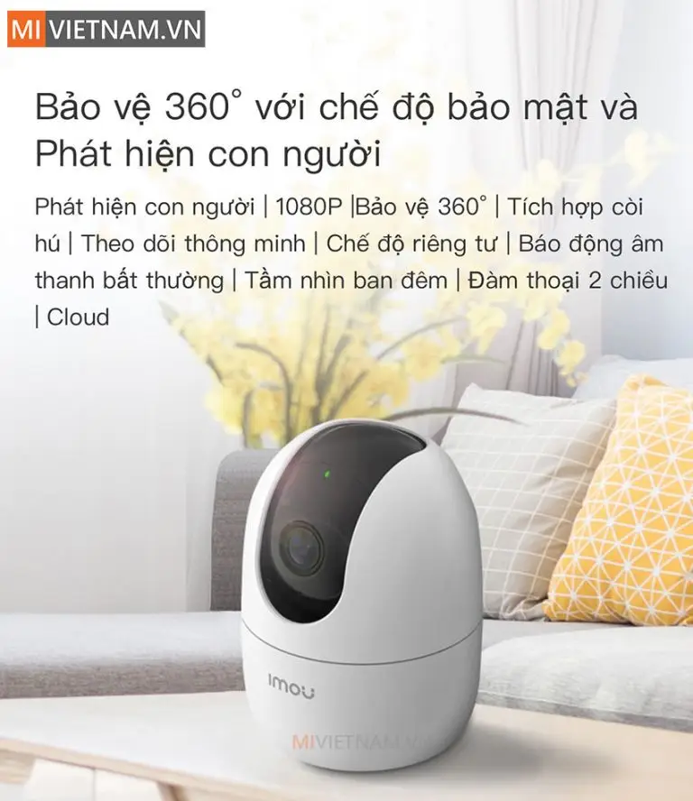 Camera 360 Imou – Sản phẩm an ninh thông minh cho gia đình