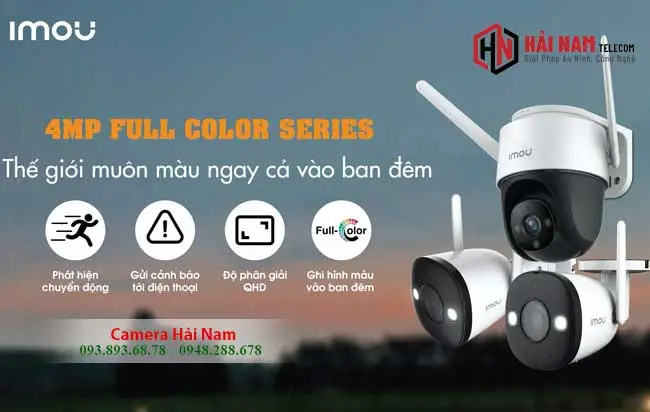 Camera Wifi Imou Ngoài Trời