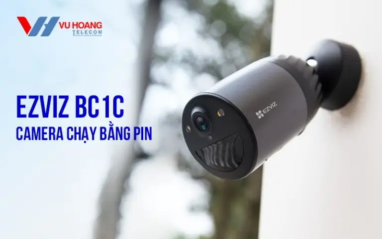 EZVIZ BC1C: Camera Wifi Dùng Pin Sạc Lại – Sự An Tâm Toàn Diện