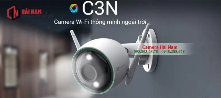 Lắp đặt wifi, lắp đặt camera wifi chính hãng tại tphcm – Ezviz C3n