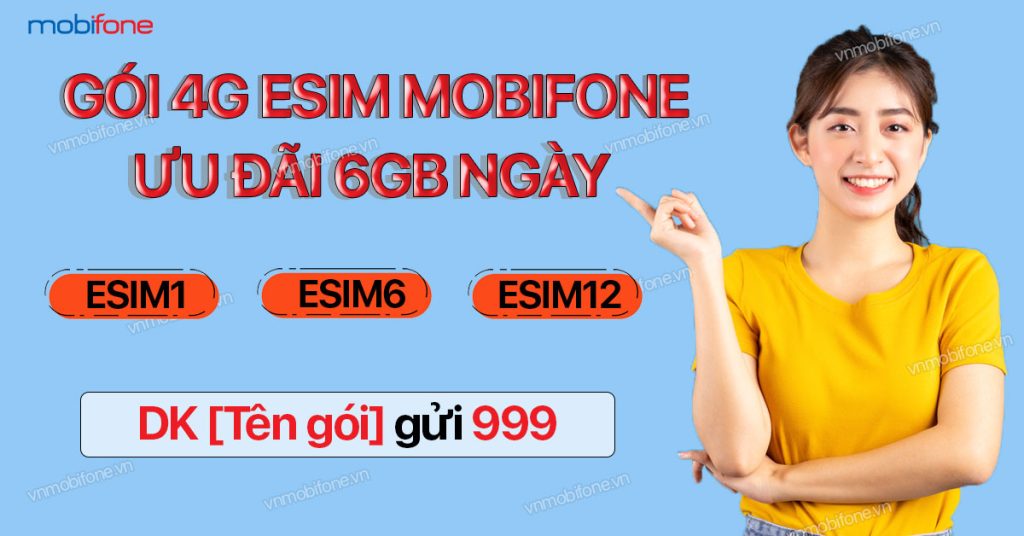 Gói Cước 6GB 1 Ngày Mobifone
