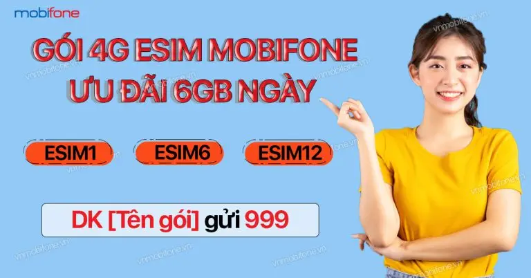 Gói Cước 6GB 1 Ngày Mobifone