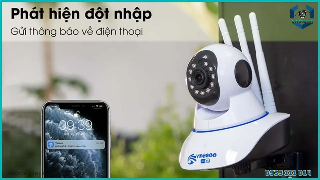 Cách cài đặt camera Yoosee 3 Râu 1080p