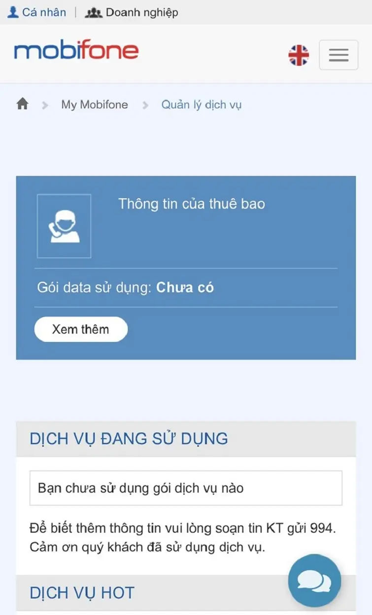 Kiểm Tra Lưu Lượng Mobi