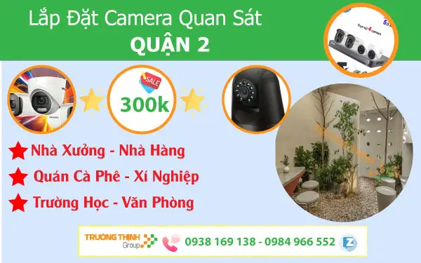 Lắp đặt Camera Quan Sát Quận 2