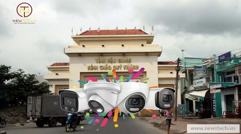 Lắp đặt camera tại Hậu Giang