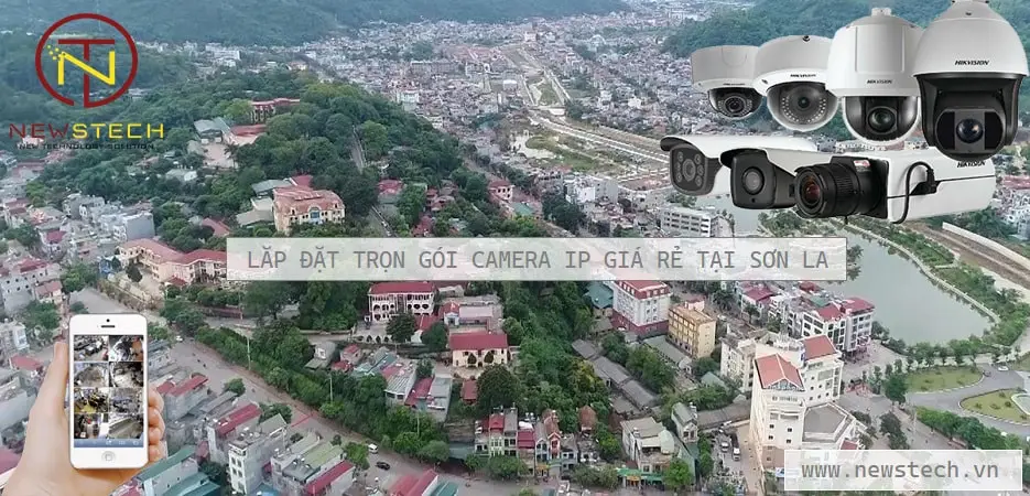 Thi công lắp đặt trọn gói hệ thống camera cho nhà phố, Dự án tại Sơn La Lắp đặt camera tại Sơn La