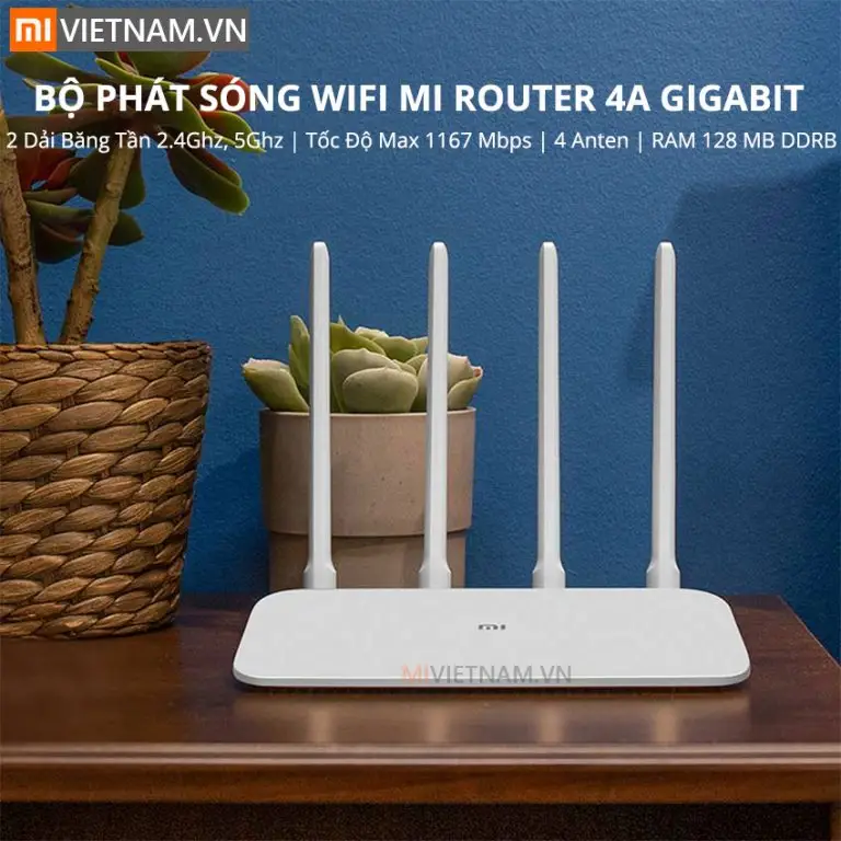 Bộ Phát Sóng Wifi Mi Router 4A Gigabit: Tuyệt phẩm mới của Xiaomi