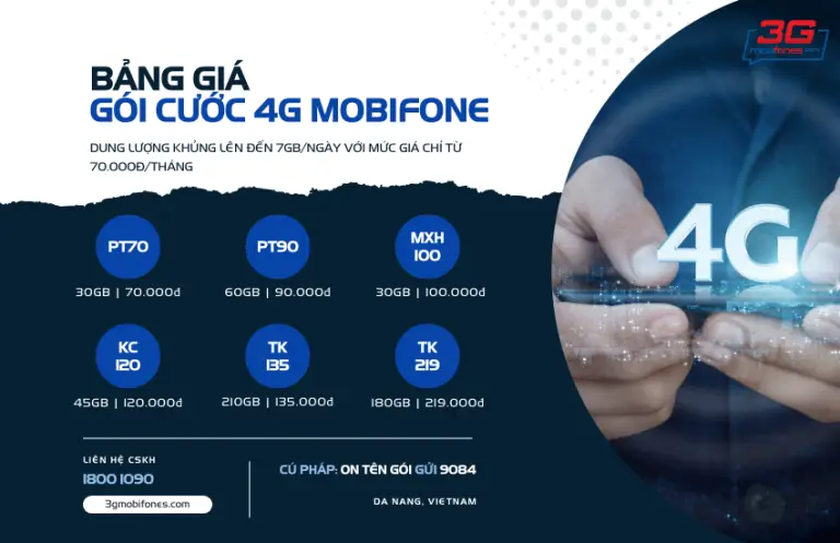 Gói 4G MobiFone – Lựa chọn tốt nhất cho nhu cầu Internet di động