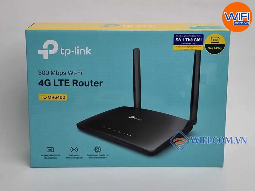 Hình ảnh thực tế của Bộ phát WiFi 4G TP-Link MR6400