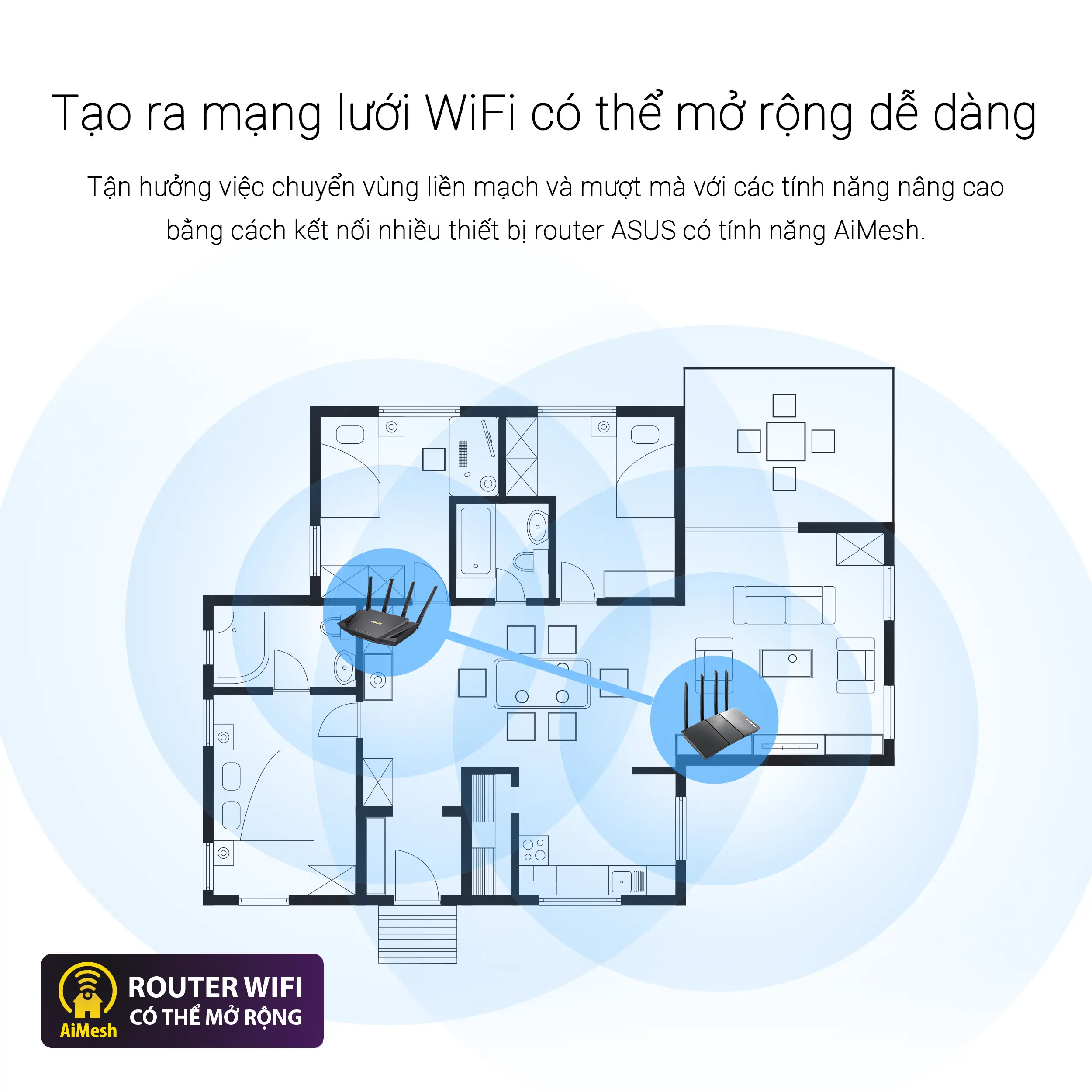 Router wifi ASUS GT-AX11000 Chuẩn AX11000