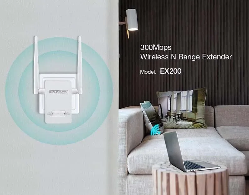 Thiết bị mở rộng sóng Wifi Totolink EX200