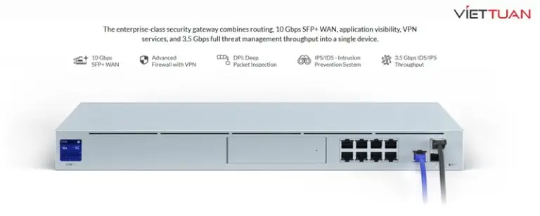 Unifi Dream Machine Pro – Giải pháp bộ định tuyến hiện đại