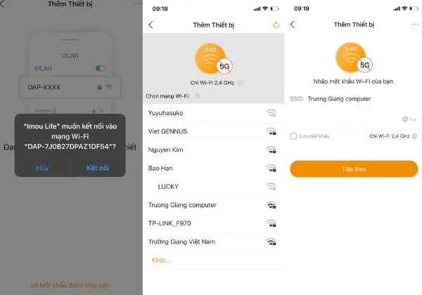 Cách cài đặt camera Wifi Imou trên điện thoại