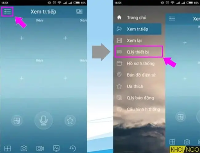 Cách cài đặt xem camera từ xa trên điện thoại