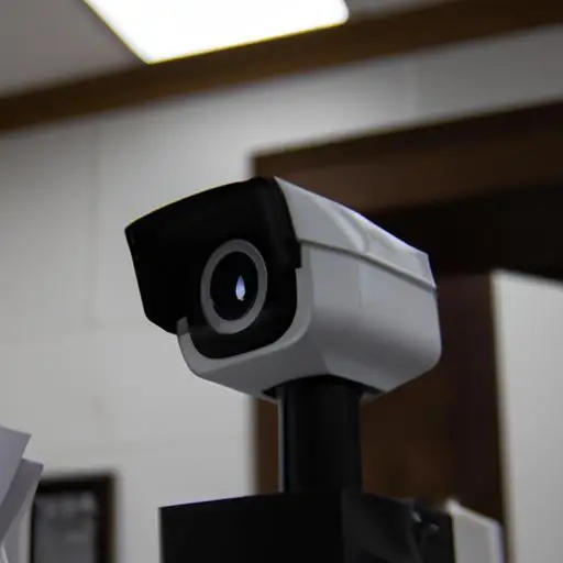 Camera giám sát tại quầy thu ngân