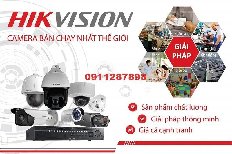 Camera Hikvision trong nhà