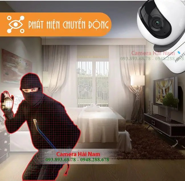 Camera Wifi Hikvision 2MP đàm thoại 2 chiều