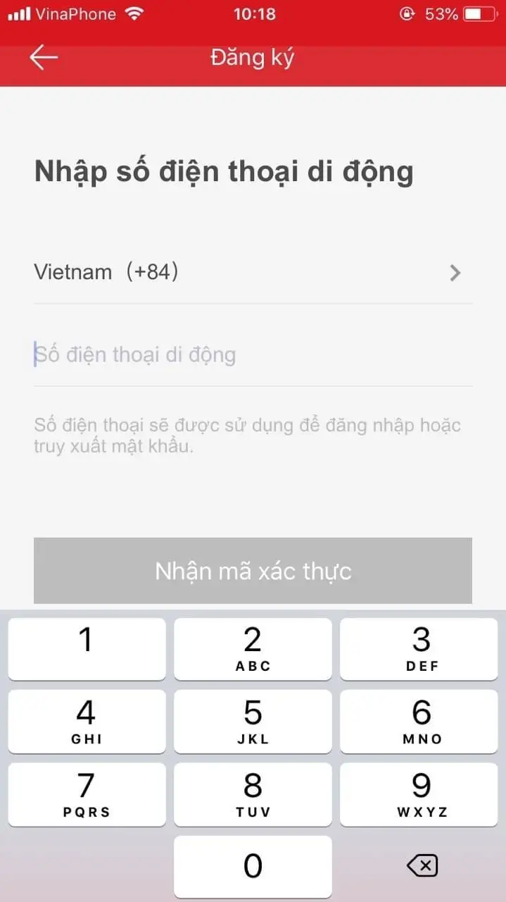 Đăng ký tài khoản Hik-Connect