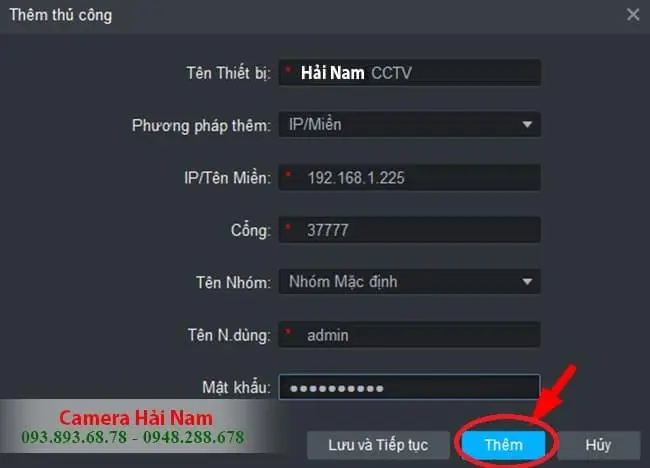 Giao diện chính