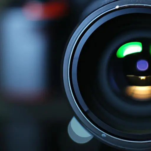 Góc chụp gần của ống kính camera ghi lại hình ảnh rõ nét và chi tiết trong điều kiện ánh sáng khác nhau tại Quận 6