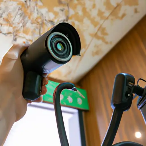 Hình ảnh từng bước thể hiện quy trình lắp đặt hệ thống camera giám sát cho quán cà phê