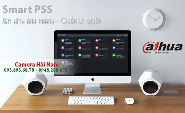 Khởi động cài đặt Smart PSS