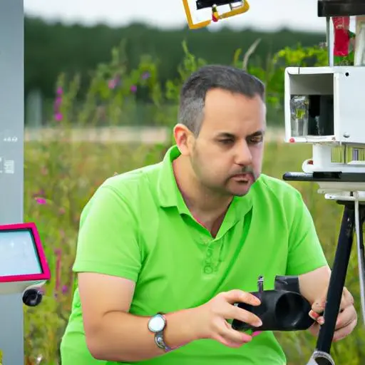 Kỹ thuật viên lựa chọn vị trí lắp đặt camera analog để đảm bảo giám sát hiệu quả