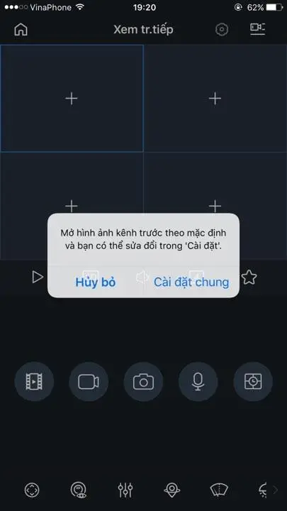 Quét mã QR để xem camera Dahua