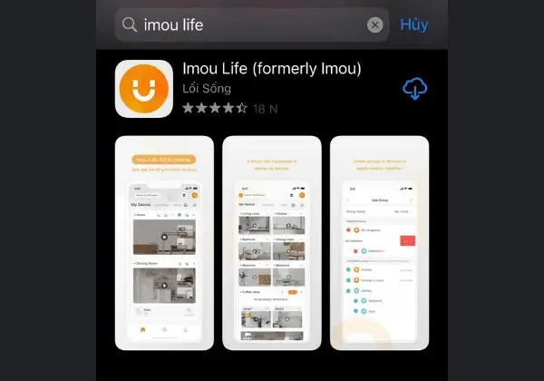 Tải phần mềm IMOU Life về điện thoại