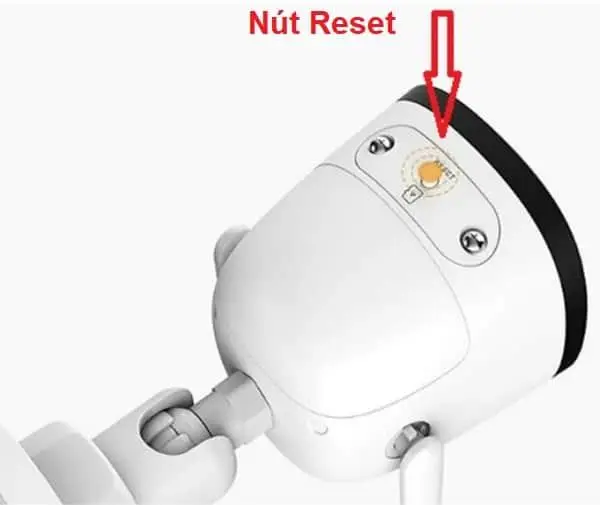 Vị trí nút Reset trên camera IMOU C22