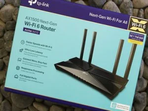 Bộ phát WiFi 6 băng tần kép AX1500 TP-Link Archer AX10