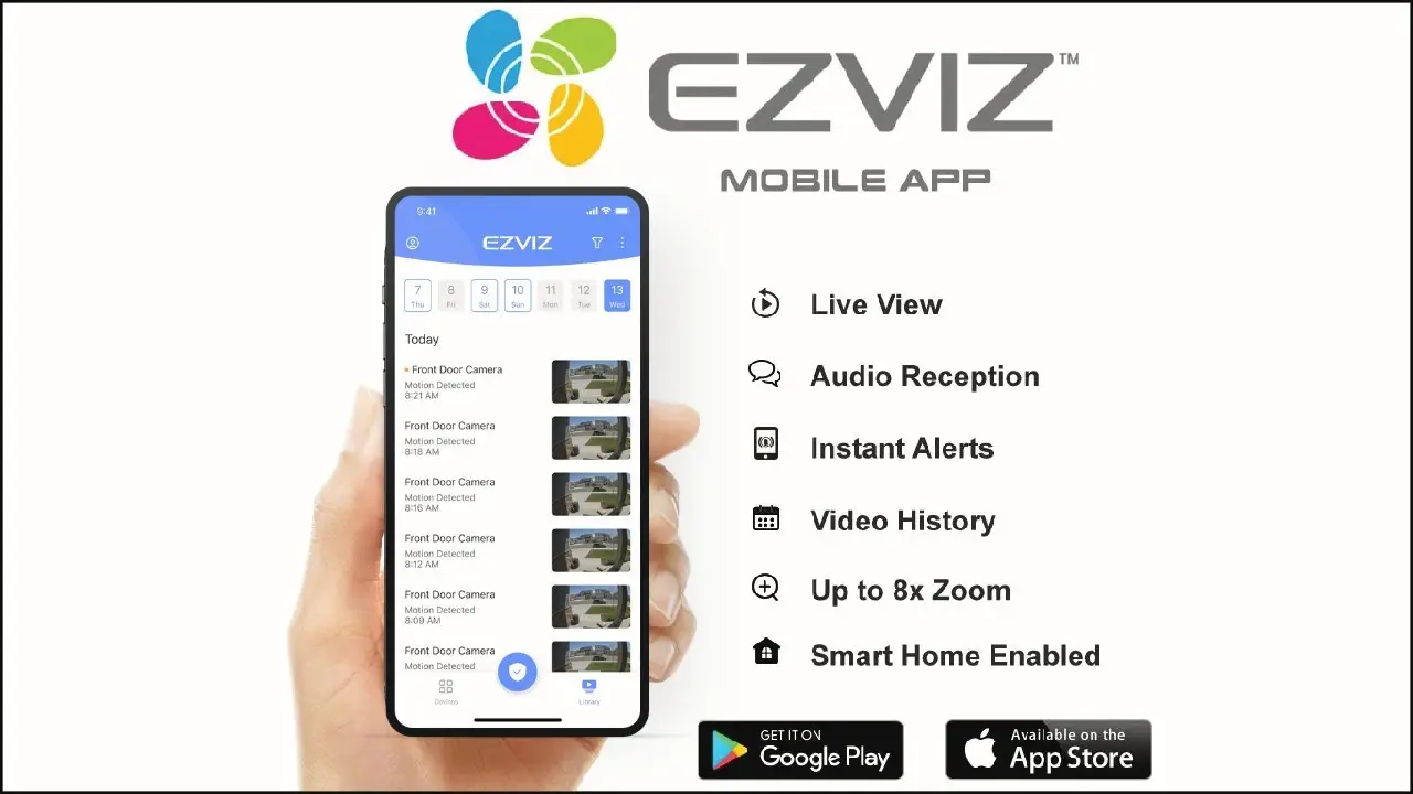 Cài đặt ứng dụng EZVIZ