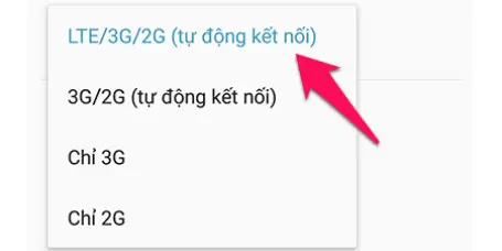 Cài đặt ưu tiên 4G trên điện thoại Samsung