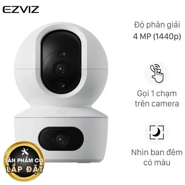 Camera wifi Ezviz phù hợp cho gia đình và văn phòng